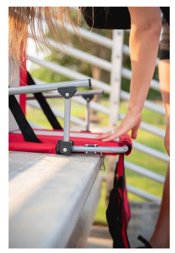 STADIUM SEAT WITH ARMS - RED